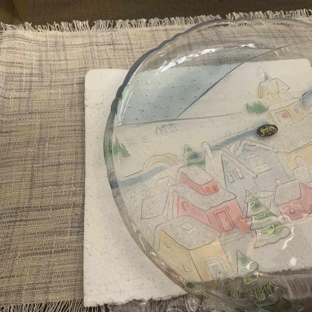 🎄CRYSTAL CLEAR STUDIO PLATTER⭐